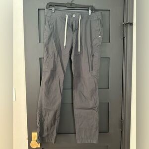 Vuori Ripstop Pant in Charcoal - Size L